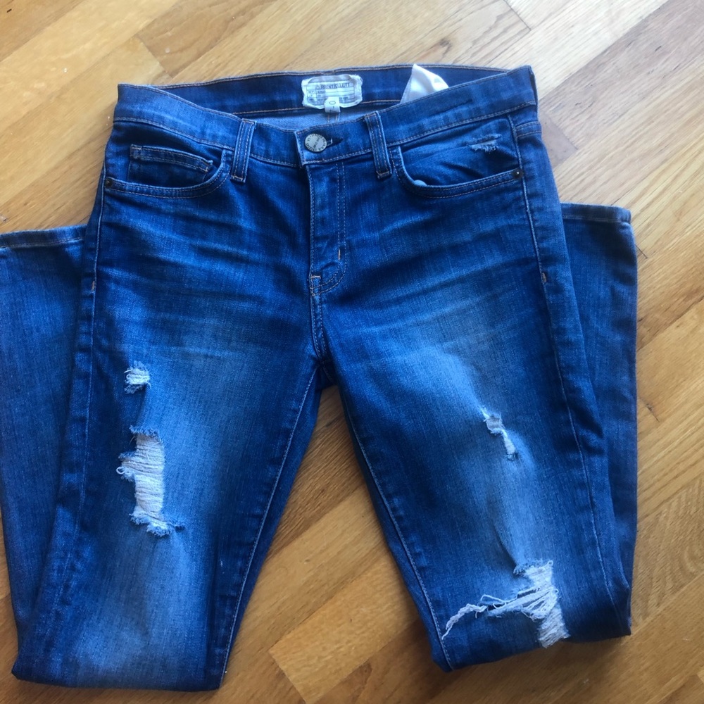 Current Elliot Stiletto Jeans!! Size 28 mid rise